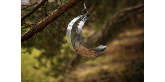 Hanging Moon Garden Bird Feeder x 10