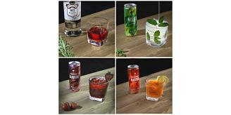 4pc Cocktail Glasses x 12
