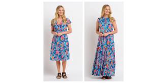 One Off Joblot of 9 Ladies Brakeburn Mixed Bloom Floral Dresses