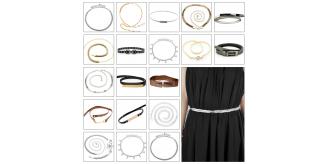 Ladies Womens Waist Belts 100pcs Joblot