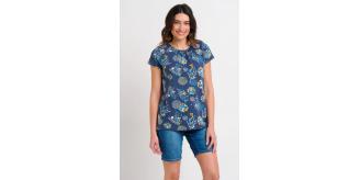 One Off Joblot of 9 Ladies Brakeburn Bursting Blooms Tee