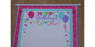 72 x Amscan Happy Birthday Sign in scroll 