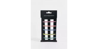 Wholesale Joblot of 30 DesignB London 6 Pack Bobby Pin Hair Slides In Pastel Mix