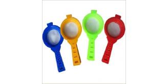 206 Pcs Fine Tea Strainer Coffee Juice Food Sieve Nylon Mesh Scoop Strainer Filter