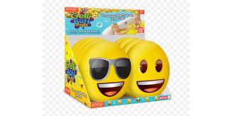 600 x Emoji Gelli Baff Pods (Turns Bath Water into goo)