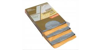 Premium Lightweight Disposable Gold & Silver Coloured Dust Sheets - 6-Pack 3.6m x 2.7m (12x9ft) - Polythene Dustproof Waterproof Sheets