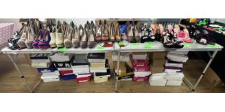 54 Pairs of brand new shoes boxed