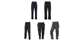 One Off Joblot of 8 Women's Mixed Branded Work Cargo Trousers & Joggers