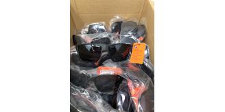 Wholesale Job Lot of 25 x Active Sports Sunglasses – Black & Red Arms - Ex-chain Store stock (Model 120J)