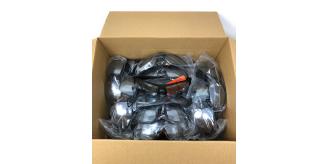 Job lot of 25 x Men's Black Active Sport Style Sunglasses 193J (Ex-Chain Store Stock)