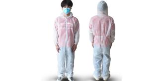 100pc HAZMAT SUIT SAFETY PROTECTION CLOTHING COVERALL DISPOSABLE White