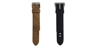 One Off Joblot of 120 Ulak Mixed Faux-Leather Watch Straps - Brown & Black