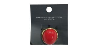 One Off Joblot of 29 French Connection Oval Red Cabochon Rings