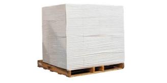 1800 Rolls Pallet Stretch Wrap White Opaque 400mm x 200m 20mu +-5% tolerance 1.50kg Gross