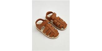 One Off Joblot of 7 Boy's Ex-Chainstore Tan Fisherman Sandals