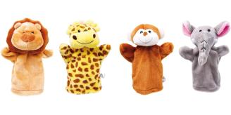 10 Sets of Animal Hand Puppets Great for Sensory And To Explore Talent