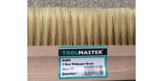Decorating Brushes Brand New Toolmaster brand 12” triple row - box of 5