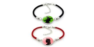 20pcs-Wicked Witch Inspired Elphaba & Glinda Friendship Rope Bracelets|GCJ750BR-Rope|UK SELLER