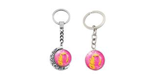 20pcs-Wicked Inspired Magical Witch Spinning Keychain Key Ring|GCJ750KR|UK SELLER