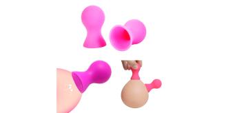 10 Pairs of Nipple Suckers Enlargement Corrector Soft Silicone in Purple|GCAP203|UK SELLER
