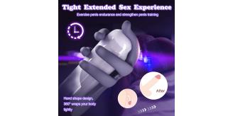 10pcs-Hand Shaped Personal Massager for Men – 7 Vibration Modes, Wellness Device for Targeted Stimulation|GCAP199|UK SELLER