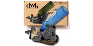 Drunken Wizard Wine Bottle Holder Novelty Resin Single Bottle Fantasy Guzzler