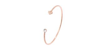 20pcs-Rose Gold Plated Cuff Bracelet with Swarovski Crystal|GCJ476|UK SELLER