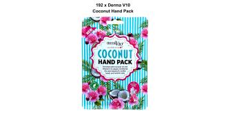 Derma V10 Deeply Moisturising Coconut Hand Pack – 192 Units