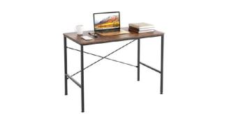 10 x New Computer Desk Workstation Home Office Table PC Study Gaming Brown Black Sealed Box