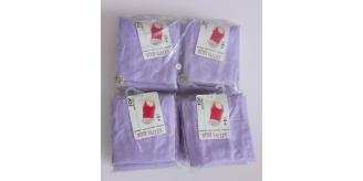 SEAMFREE STRETCHY SLEEVELESS TOP in Lilac UK size S M Limited Edition SCOOP NECKLINE