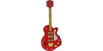 led guitar wall light