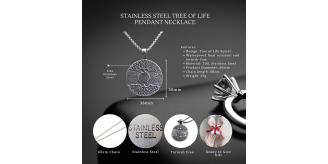 12pcs-Gifts for Father/Brother/Son-in-Law Stainless Steel Necklace Personalise Message|GCJ595-Father/Brother/Son-in Law MSG|UK SELLER