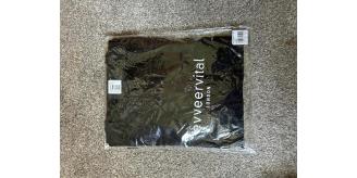 Ladies Black 100% Cotton Evveervital of London T shirts