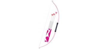 30 x Amscan Party Posse Kids Bow and Arrow Pink and White 50CM
