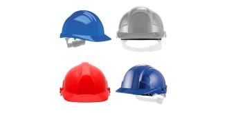 One Off Job Lot of 110 Mixed Centurion Safety Helmets