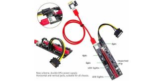 60 x JobLot Wholesale Bulk VER009S PCI-E Riser Card PCIe 1x to 16x USB 3.0