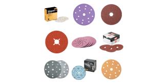 One Off Job Lot of 175 Mixed Boxes of Abrasive Sanding Discs