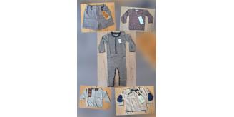 One Off Joblot Of 9 Mixed Baby Boys Jumpers Cardigans Shorts Memini Mini A Ture  Sizes 1-12m