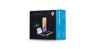 Wireless Qi Charger Charging Station, Samsung iPhone Phone Stand Holder - 45 UNITS - RRP £1799.55