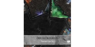 Endless Encounters Fantasy DnD Map Tiles – Double Sided 28mm Miniature Battle Mats – DnD Board with Inch Square Grid Tabletop DnD Accessories - Ad