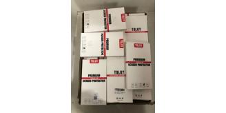 100 X TQL SCREEN PROTECTOR FOR IPHONE 15 AND IPHONE 15 PRO 6.1-INCH, 9H TEMPERED GLASS FILM, ULTRA HD, ANTI-SCRATCH, CASE FRIENDLY, 3-PACK 