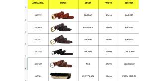 Luxury Leather Belts - Mens & Womens style 