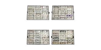 One Off Job Lot of 93 Mixed Vintage Branded Glasses + Carry Briefcase!