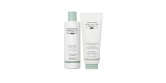 Christophe Robin Hydrating Shampoo with Aloe Vera 250ml And Christophe Robin Hydrating Melting Mask with Aloe Vera 200ml