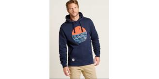 Job Lot of 13 Brakeburn Men's Navy Sunset Hoodie