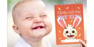 Clearance Joblot of Baby Milestone Cards