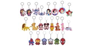 PVC 2D Licensed Disney Keychain Series 2 – 22 Assorted Styles (Wholesale)
