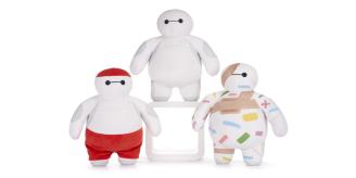 10" (25cm) Baymax Plush – 3 Assorted Designs (RRP £19.99) – Case of 42