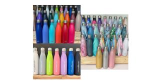 Stainless Steel Insulated 500ml Water Bottles High Quality Assorted designs RRP £16.50