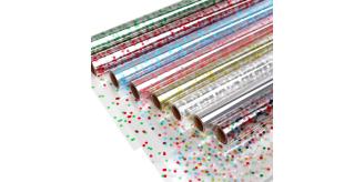 100 Meter Cellophane Gift Wrap Wholesale Price Closing Down Sale 650 ROLLS LOT
